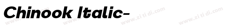 Chinook Italic字体转换 Chinook Italic字体转换